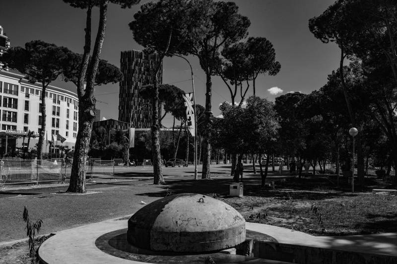 2022, 1-Mann-Bunker im Post Block Memorial.