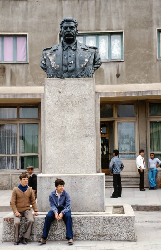 1987, Stalin war überall präsent.