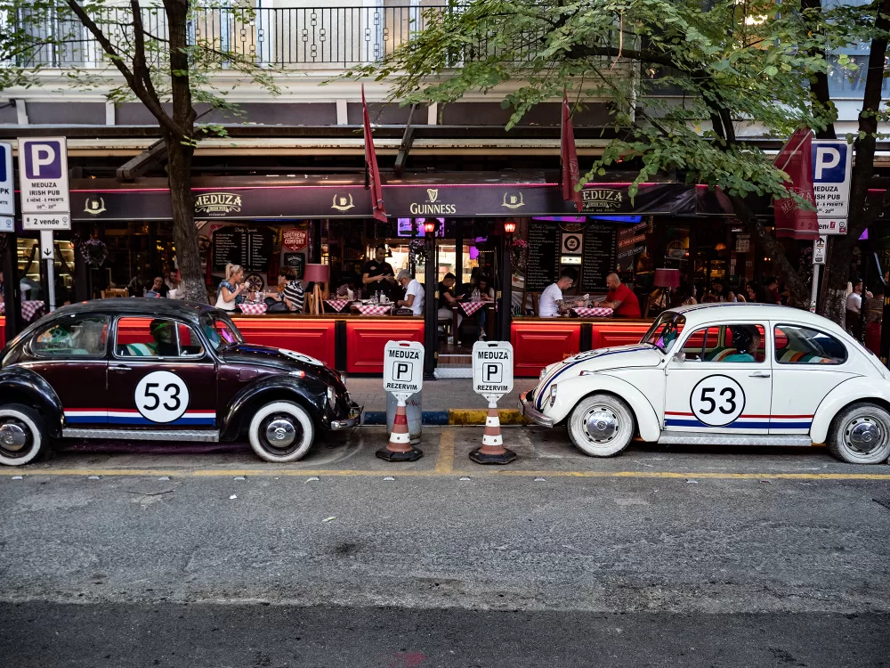 VW-Herbies in Tirana.