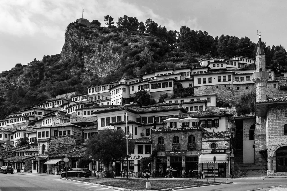 2022, Berat die Stadt der 1000 Fenster.