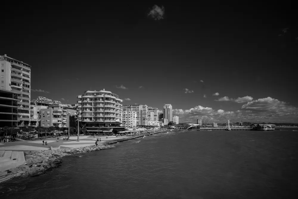 2022, Strand von Durrës.