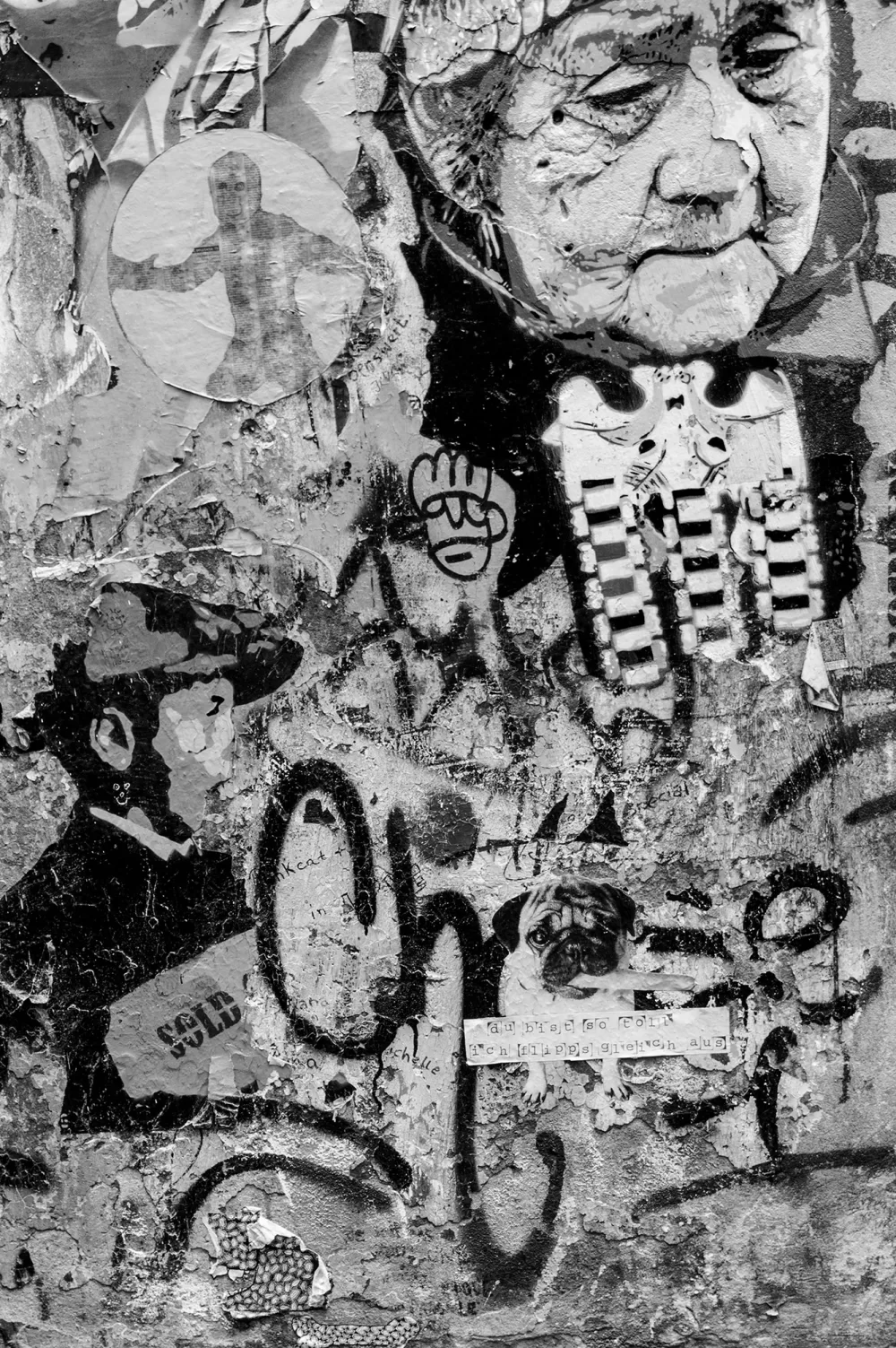 Berlin, Graffiti-Malerei.