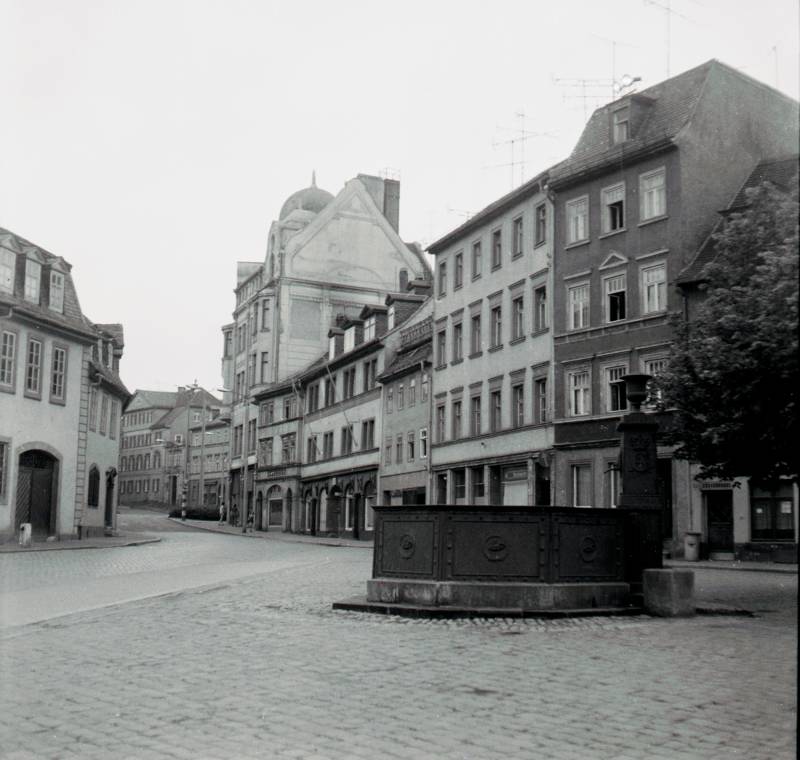Weimar, Blick in die Altstadt.