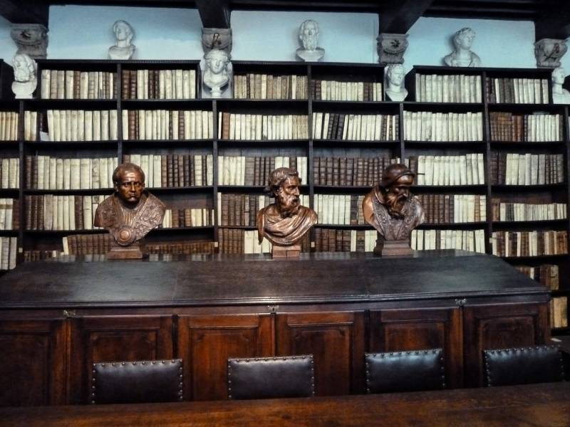 2010, Bibliothek des Plantin-Moretus-Museums in Antwerpen.