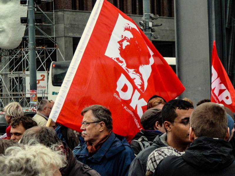 Berlin, Demonstration für den Frieden.