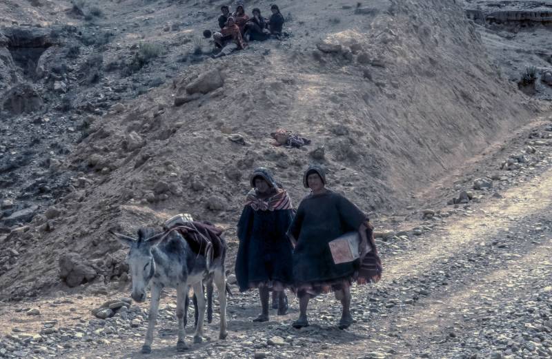 1984, Begegnung im Hochland.