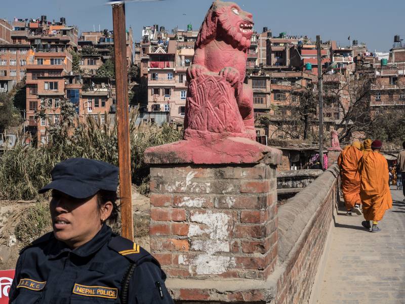 2024, Nepal, Bhaktapur. 
Heftige Regenfälle haben im August 2017 in Nepal zu schweren Überschwemmungen geführt. Dabei wurden allein in Nepal knapp 235000 Häuser beschädigt, 43000 Familien verloren ihr Zuhause.