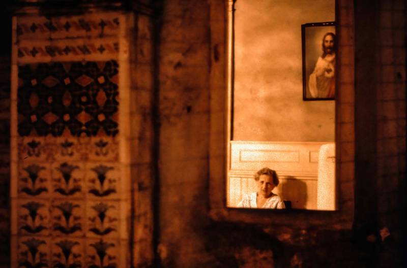 1979, Havanna, Blick in eine Wohnung.