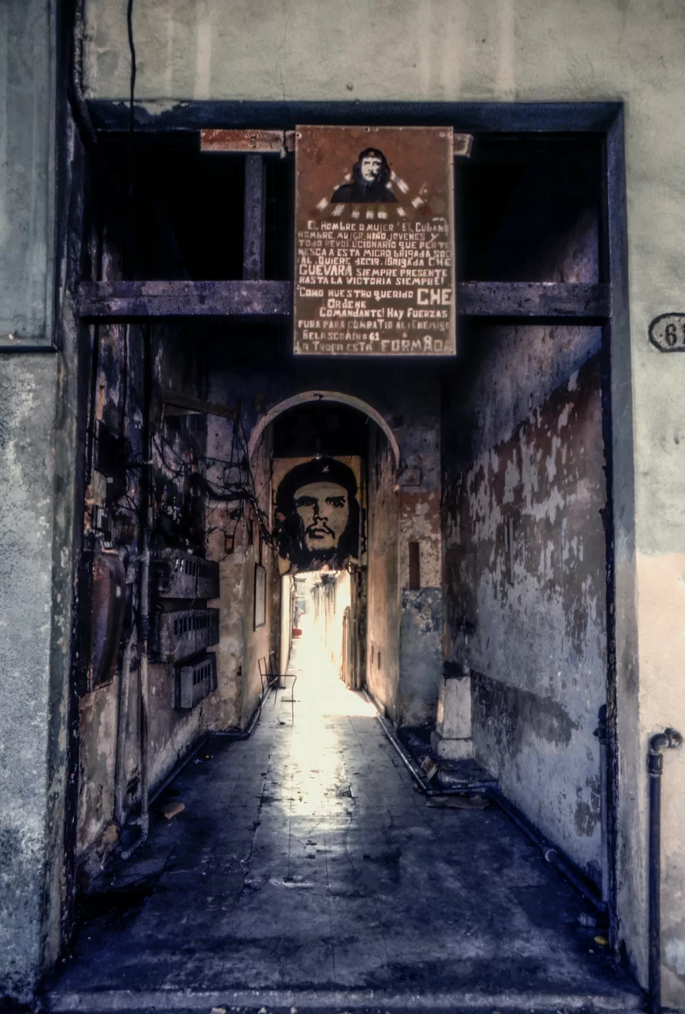 1991, Havanna, Ché ist in Cuba omnipräsent.