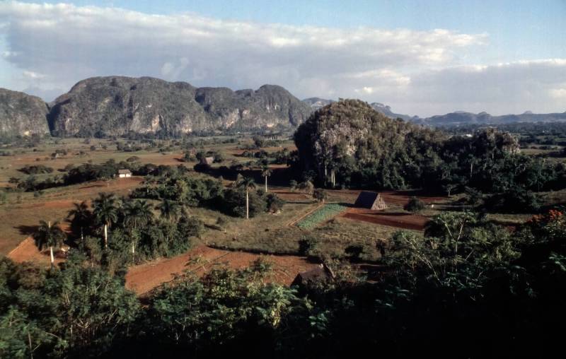 1983, Viñales im Westen Kubas.