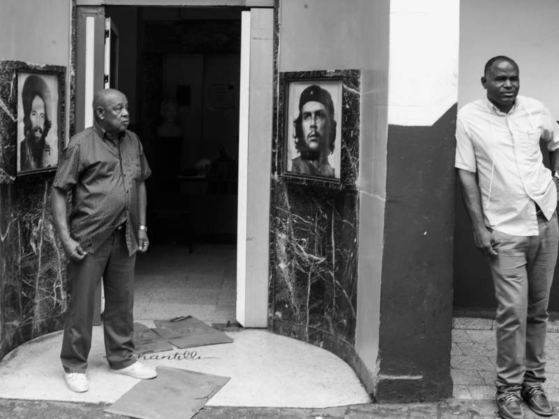 2018, Fotos von Ché und Camilo Cienfuegos.
