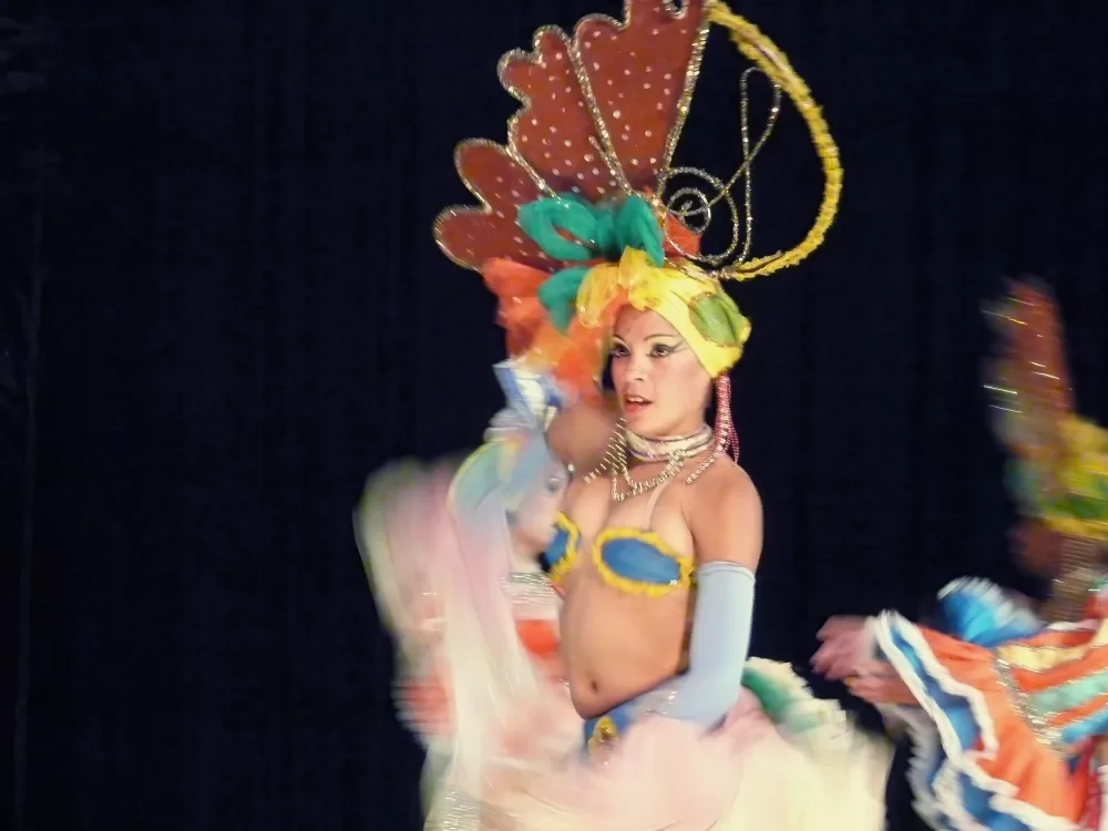 2007, Holguin, Tanz- und Folklore-Veranstaltung «Nocturno».