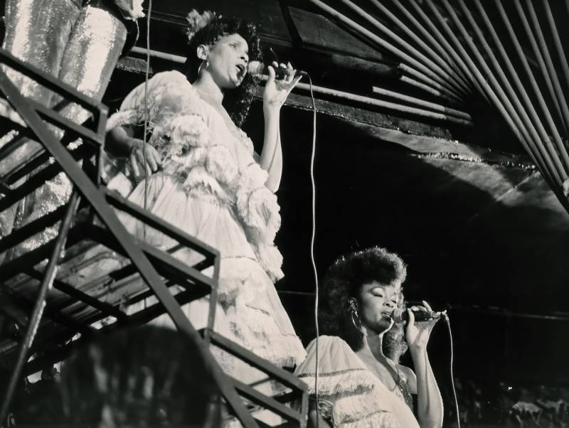1990, Havanna, Show im Freiluft-Revuetheater Tropicana.