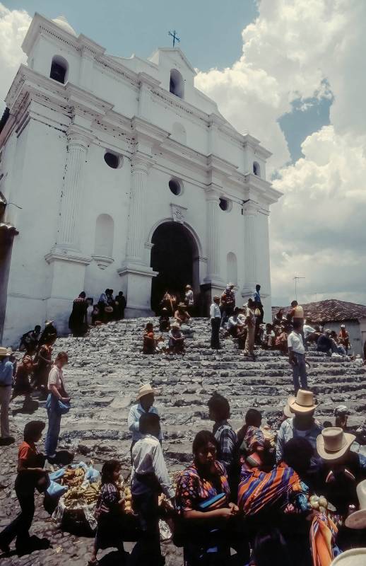 1989, Kirche von Chichicastenango.