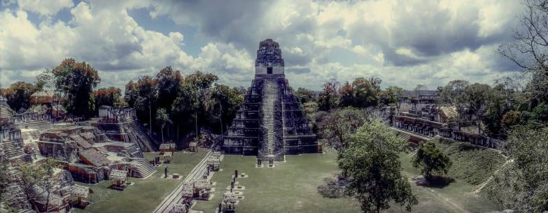 1989, über 57600 ha gross ist Tikal.