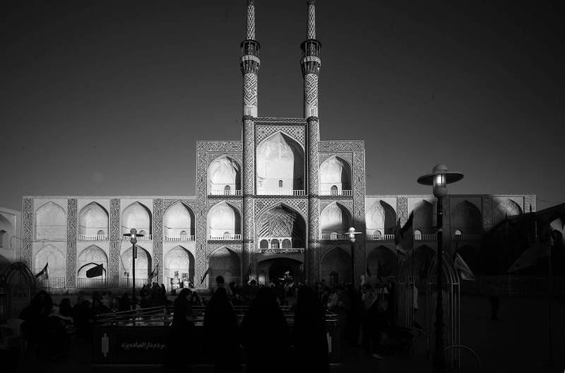 2019, Yazd,  Moschee Amir Chakhmâgh (heute Freitagsmoschee).