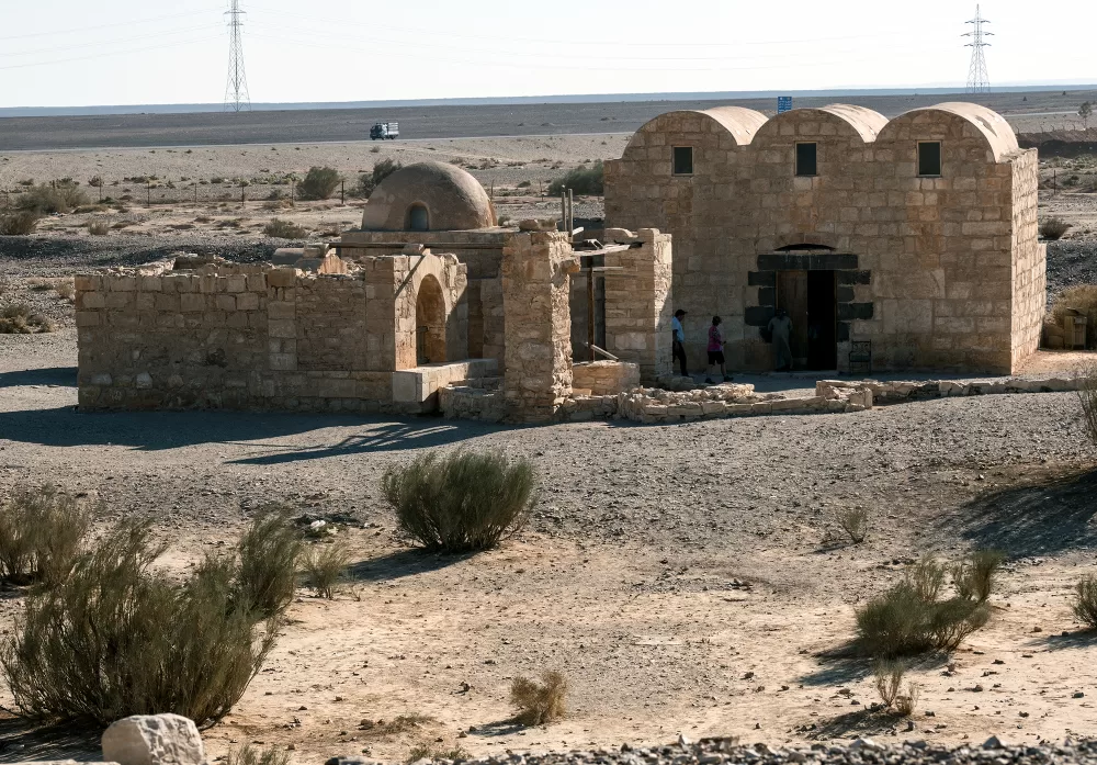 2022, Qasr Amra, aus dem frühen achten Jahrhundert.
