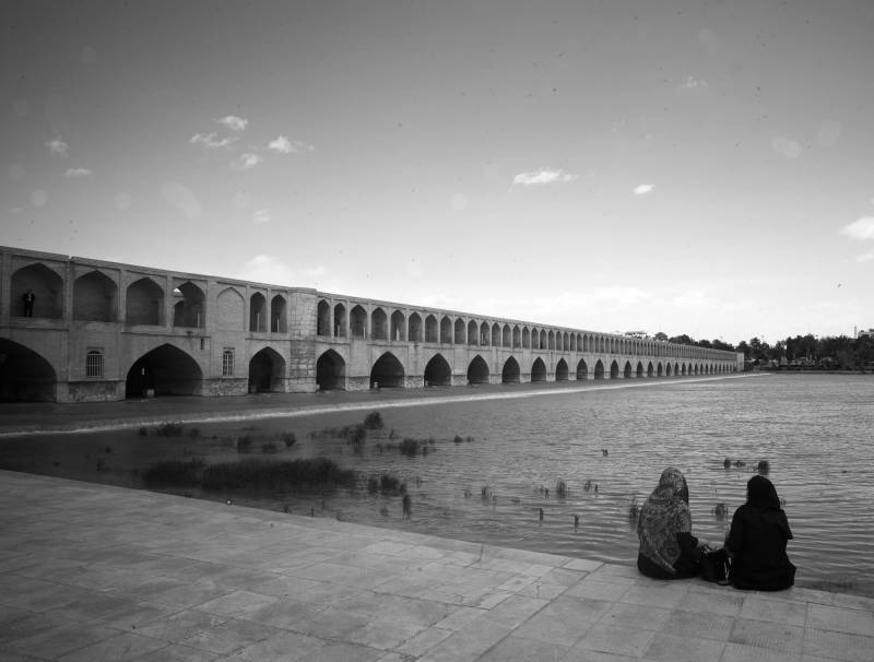 2019, Isfahan, Pol-e Khaju-Brücke.