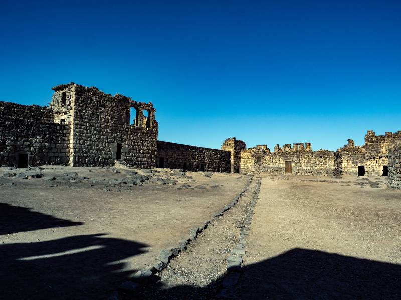 2022, Qasr al-Azraq, römisches und byzantinisches Militärlager
