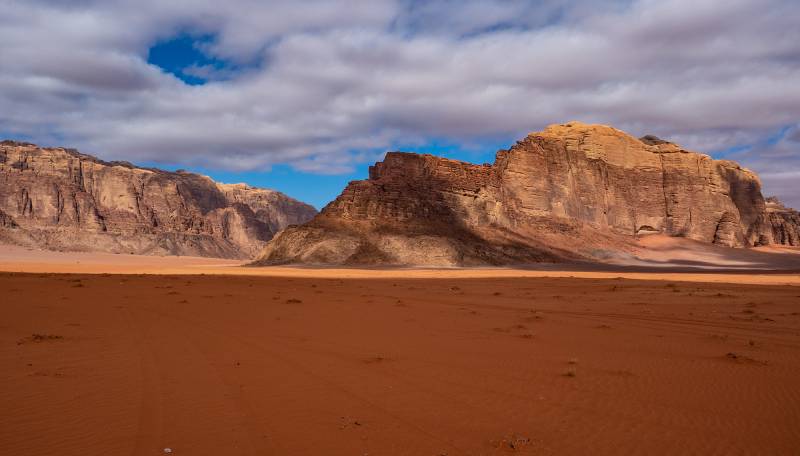 2022, Wadi Run, beeindruckende Wüstenlandschaft.