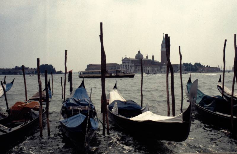 Venedig, Blick auf den Kampanile.