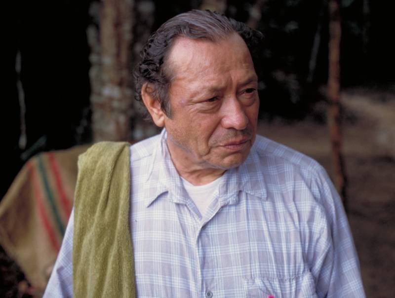 1997, Manuel Marulanda Vélez (Tirofijo), Gründer der Farc.