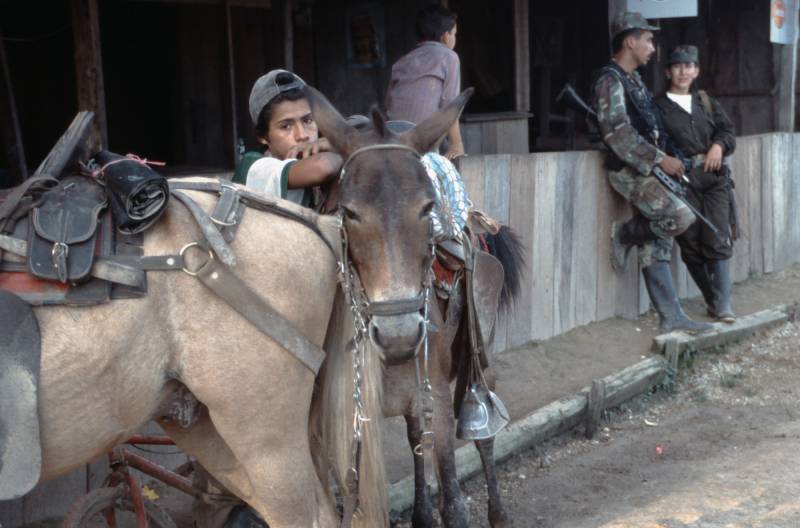 1999, die Farc hatte Ende der 90er-Jahre über 60 Fronten.