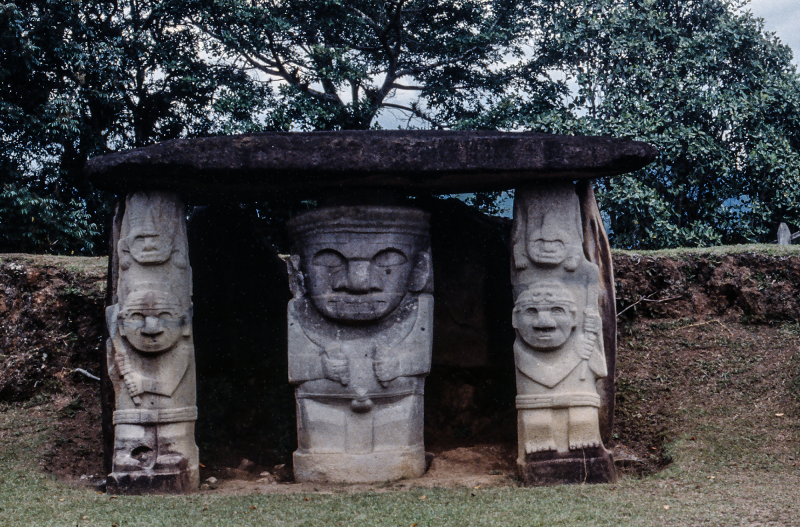 Archäologischer Park San Agustín.