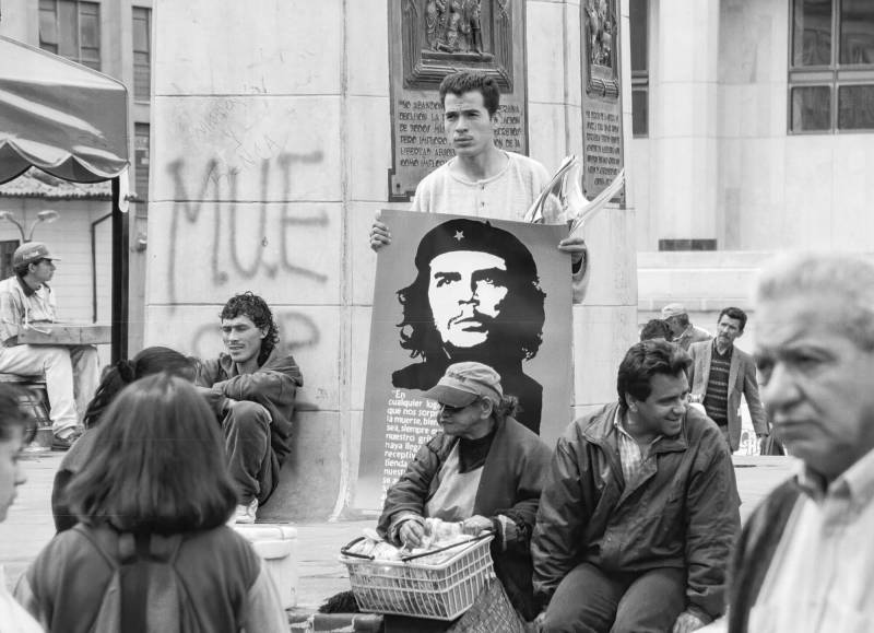 1997, Bogotá, Che ist das Befreiungssymbol in ganz Lateinamerika.