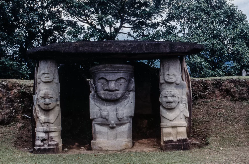 Archäologischer Park San Agustín.