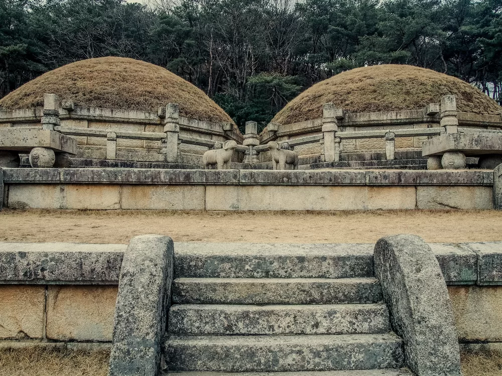 2016, die alte nordkoreanische Residenzstadt Kaesŏng in der Nähe der Grenze zu Südkorea ist Weltkulturerbe.