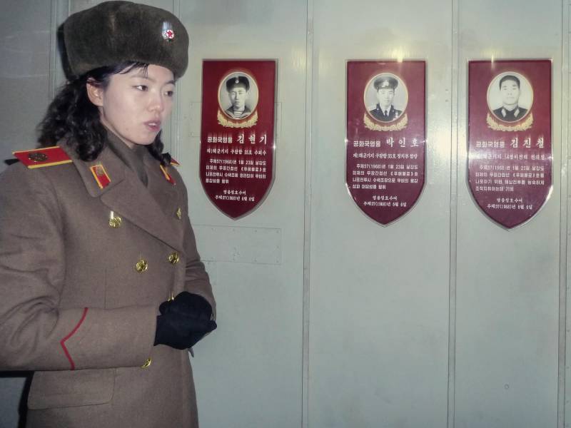 2016, Die Gedenkstätte für den Vaterländischen Befreiungskampf ist ein Museum in der nordkoreanischen Hauptstadt Pjöngjang im Stadtbezirk Pot’onggang-guyŏk.