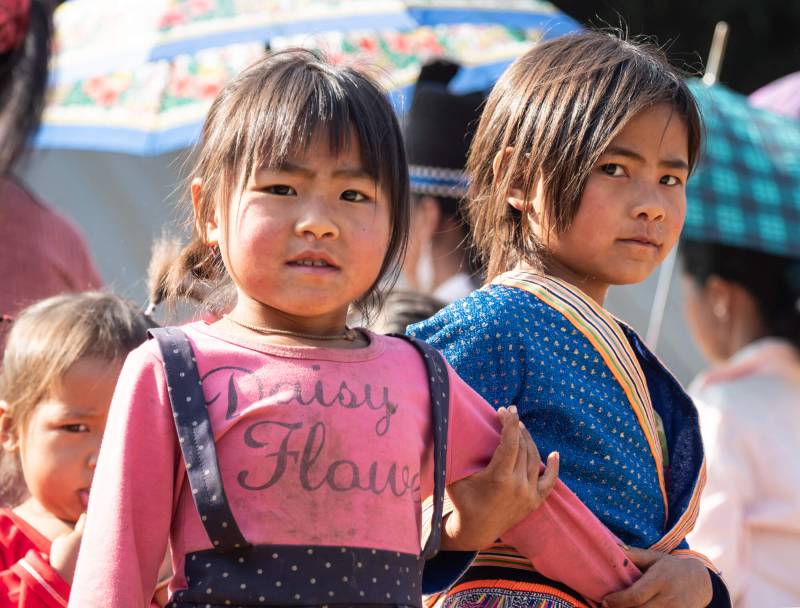 2019, in Laos leben fast drei Millionen Kinder.