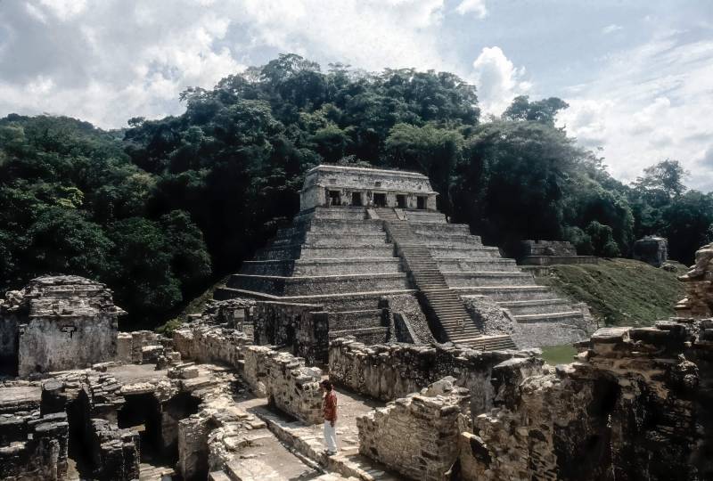 1983, Palenque, seit 1987 UNESCO-Weltkulturerbe.