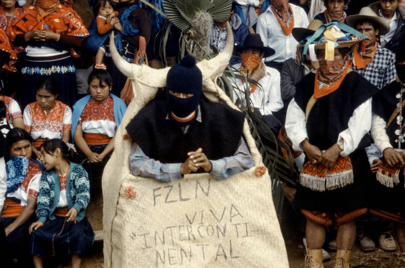 1996, am 1.1.94 besetzte das EZLN fünf Bezirkshauptstädte in Chiapas.