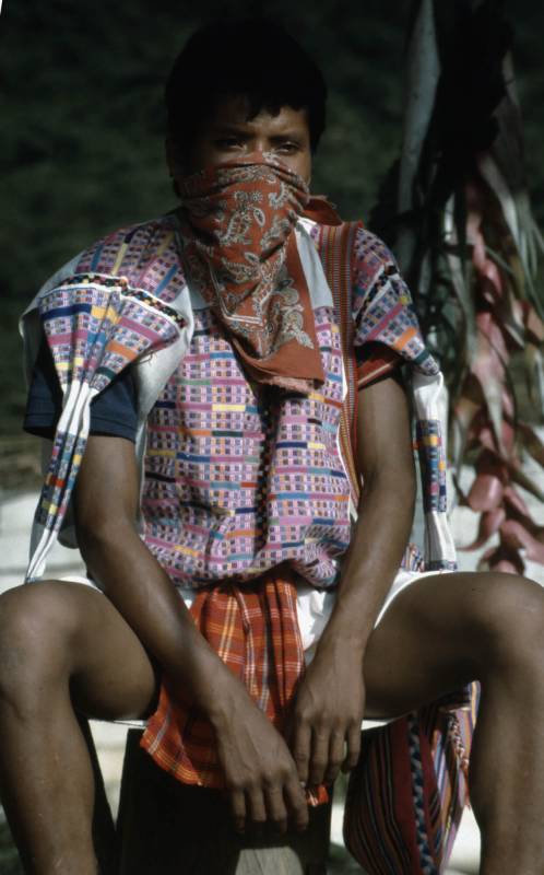 1996, die EZLN-Basis bilden Maya-Ethnien der Selva Lacandona.