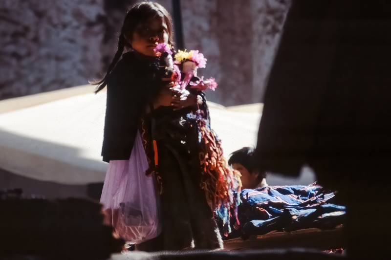 1996, das EZLN kämpft für die Verwirklichung von Kinderrechten.
