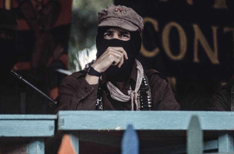 1996, Subcomandante Marcos, Führer des EZLN.