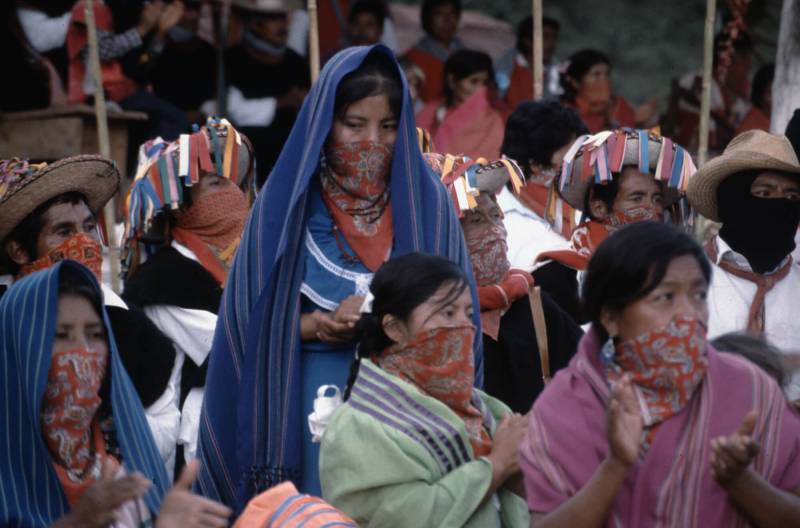 1996, EZLN: «Wir werden Mutter Erde bis zum Tod verteidigen».