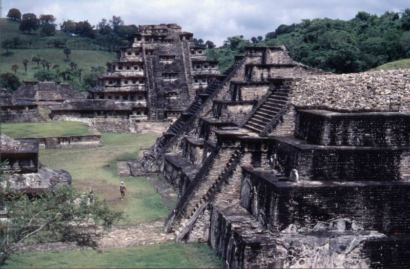 1996, El Tajín, nahe der Stadt Papantla an der Ostküste Mexikos.