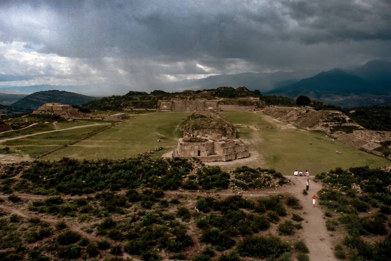 1983, Oaxaca, Monte Alban