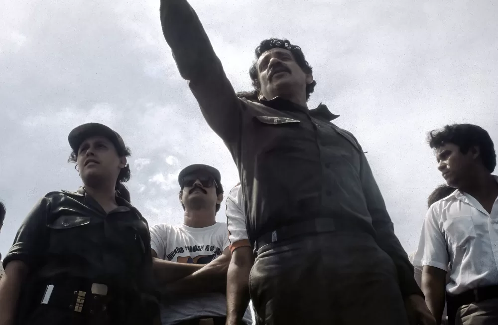 1983, María Téllez und Victor Tirado, Kommandant/-in der FSLN.