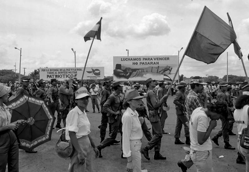 1983, Managua, «Wir kämpfen um zu siegen – sie werden nicht durchkommen».