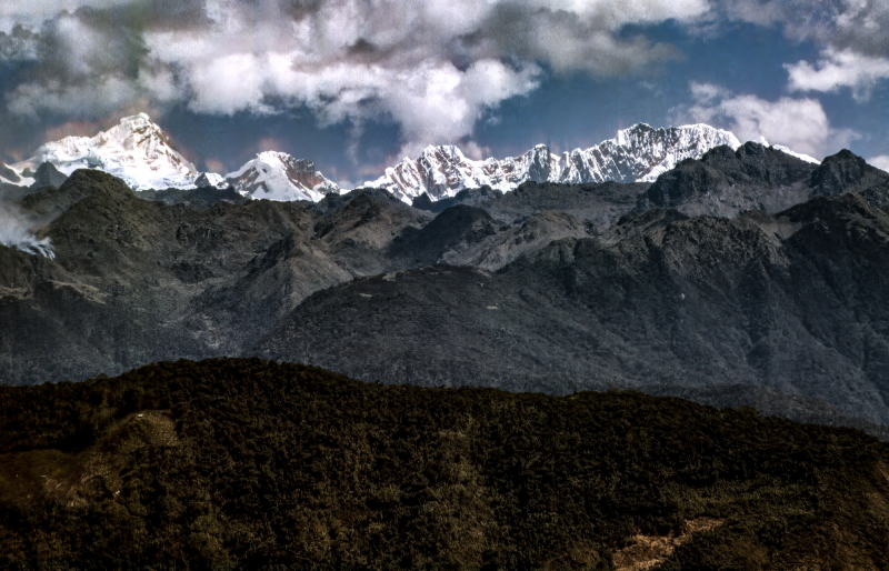 1984, Urubamba-Tal (Valle Sagrado) – das Heilige Tal der Inkas.