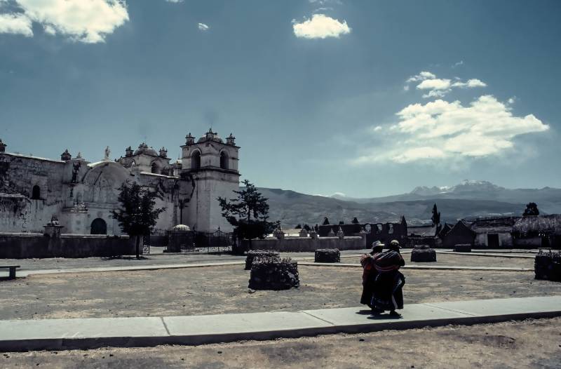 1985, im Süden Perus liegt der Cañón del Colca.