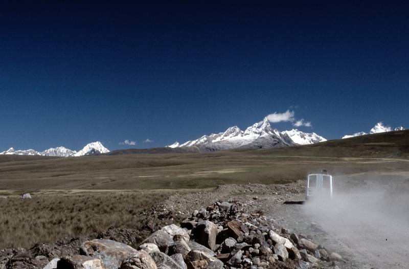 1985, Huaraz, Hochebene in Südost-Peru und West-Bolivien.