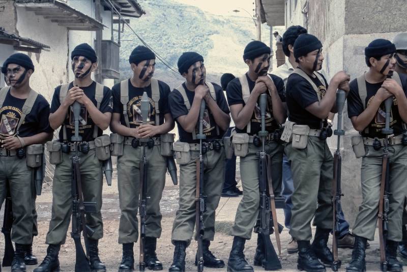 1989, Altiplano, Anti-Guerilla-Einheiten verübten viele Morde.