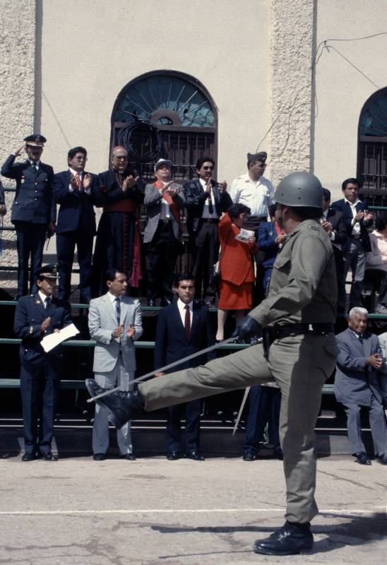 1989, Huancabamba, Klerus, Kapital und Armee eine Einheit.