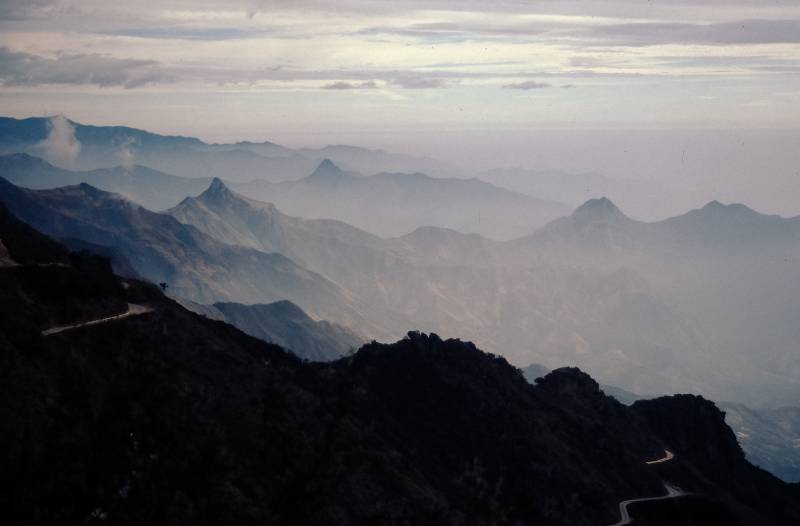 1989, Huancabamba in der Region Piura in Nord-Peru.