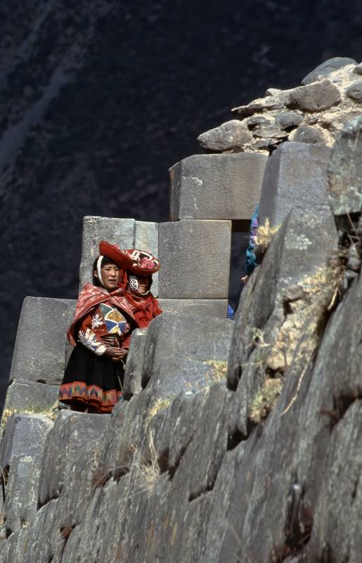 1985, Ollantaytambo (Provinz Urubamba).